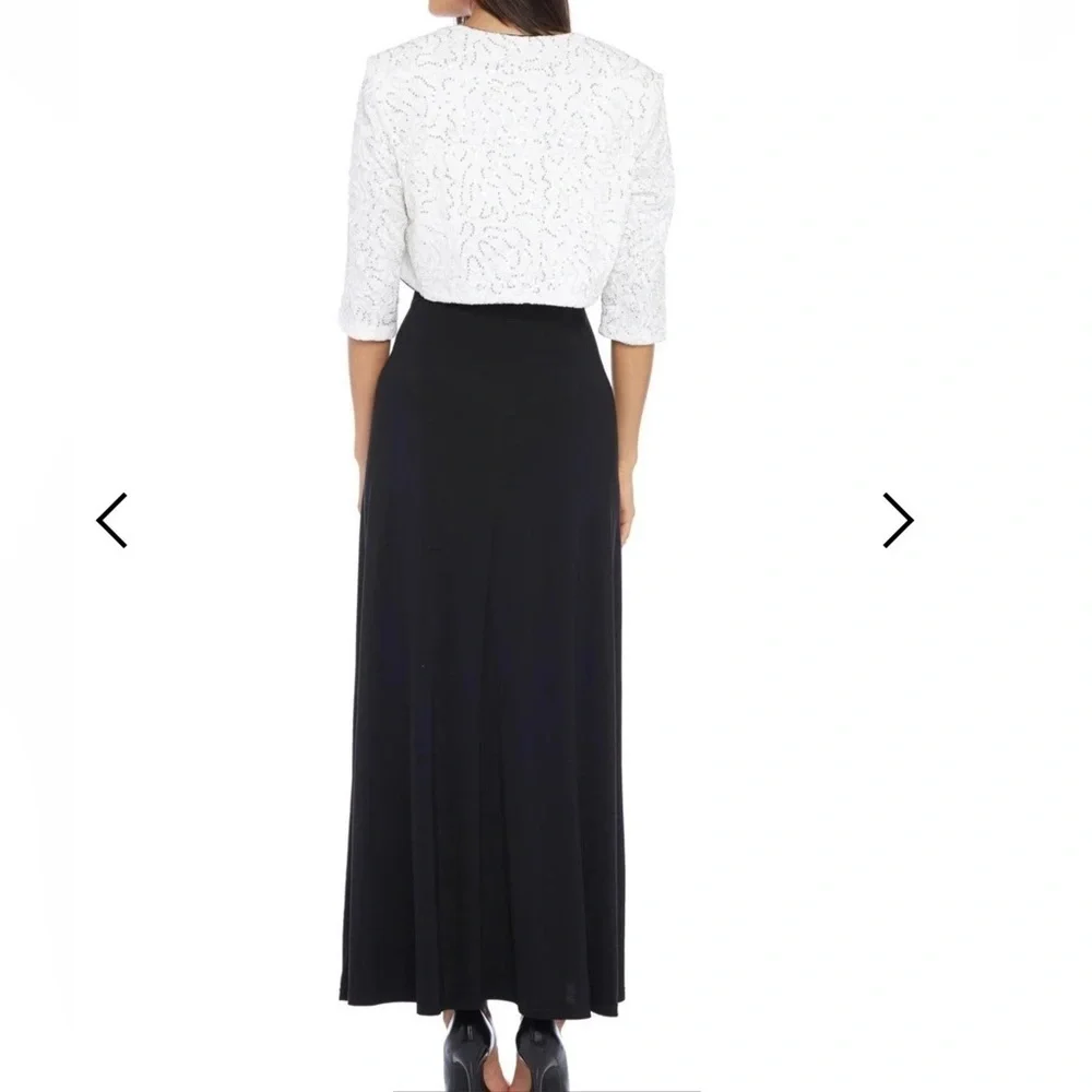R & M Richard’s Long Formal Bolero Lace Jacket & Dress ( Pre Loved Condition )
